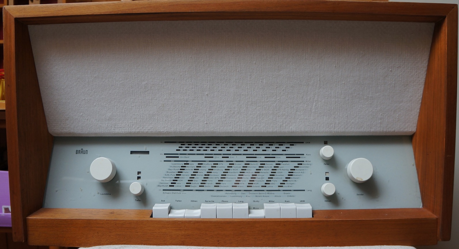 Braun Röhrenradio TS 3-8/RC8